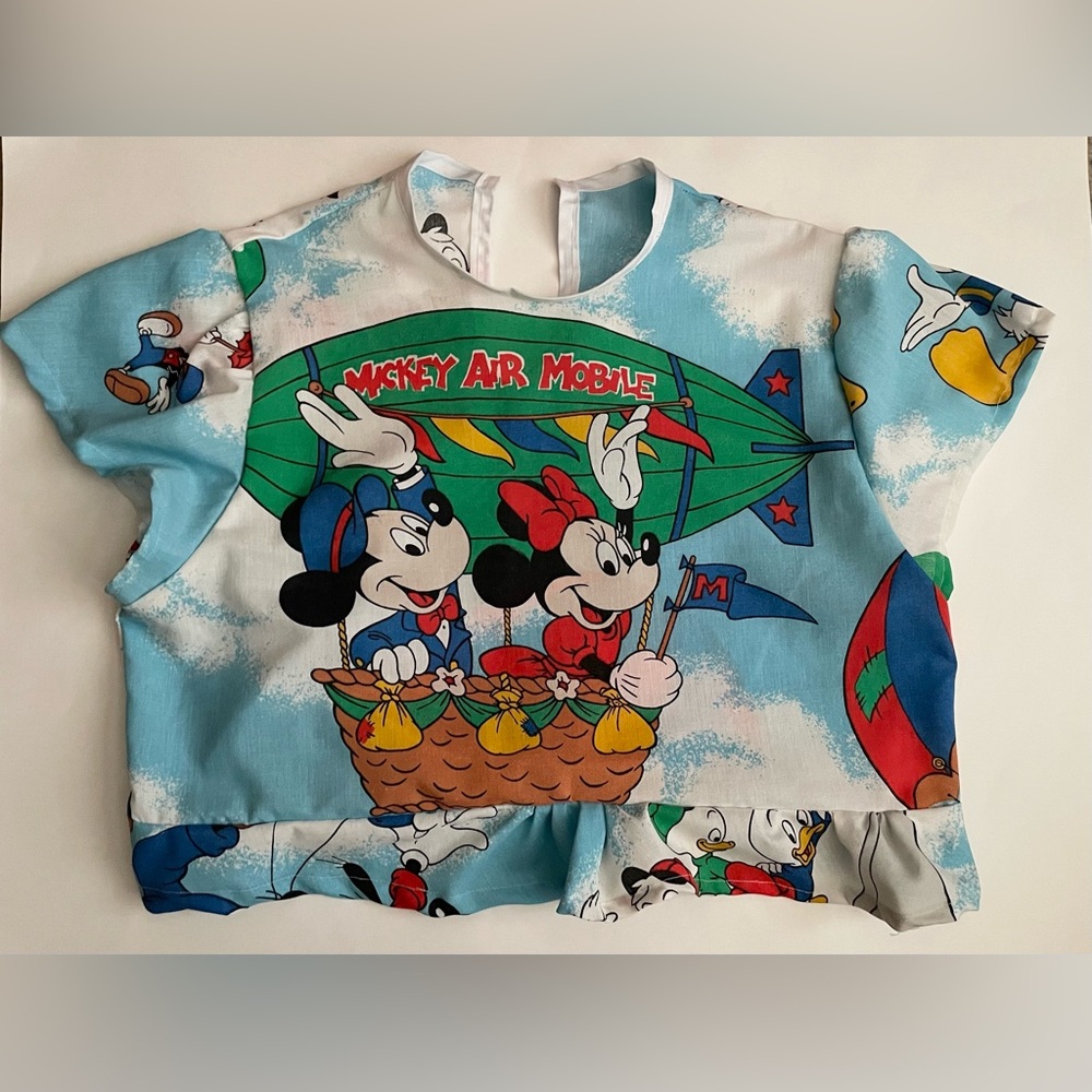 Colorful Cartoon Print Top